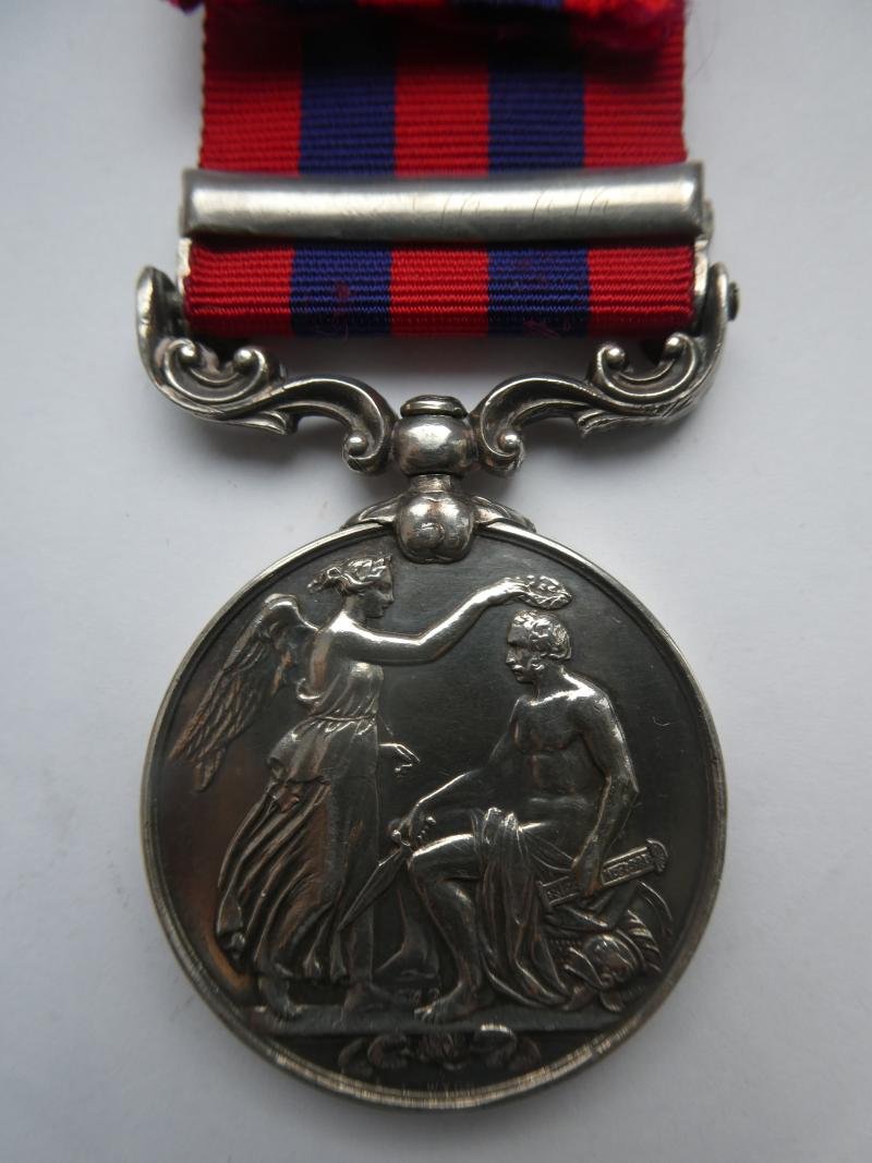 INDIA GENERAL SERVICE MEDAL-CLASP BURMA 1887-89-TO KERRY-2ND BTN NORFOLK REGT — image 2