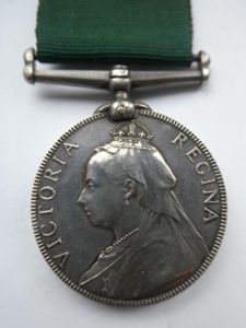 VICTORIA-VOLUNTEER LONG SERVICE MEDAL TO GUNNS 4TH VOLUNTEER BTN NORFP;K …