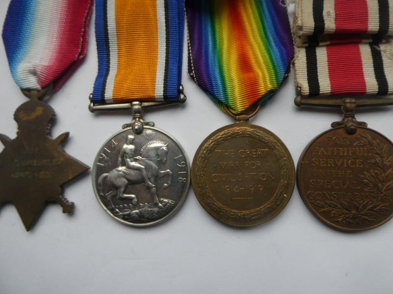 GROUP OF FOUR TO CHARLES A GRIMBLE-NORFOLK YEOMANRY AND SPECIAL CONSTAB ULARY — image 2