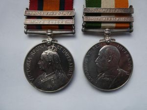 BOER WAR PAIR TO WILSON-NORFOLK REGIMENT