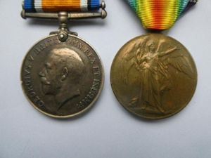 BRITISH WAR AND VICTORY MEDALS-TO TURNER-A SHOEING SMITH-ROYAL ARTILLERY