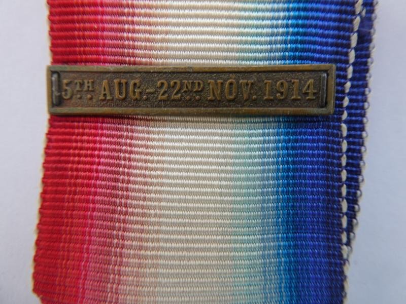 1914 STAR AND GENUINE AUG-NOV CLASP-TO LOANE-NORFOLK REGIMENT-DIED OF WOUNDS ON 2ND MARCH 1915 — image 3