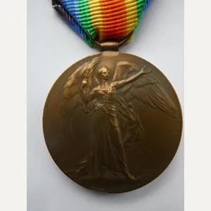 VICTORY MEDAL TO GWILYN JONES-ROYAL ARTILLERY