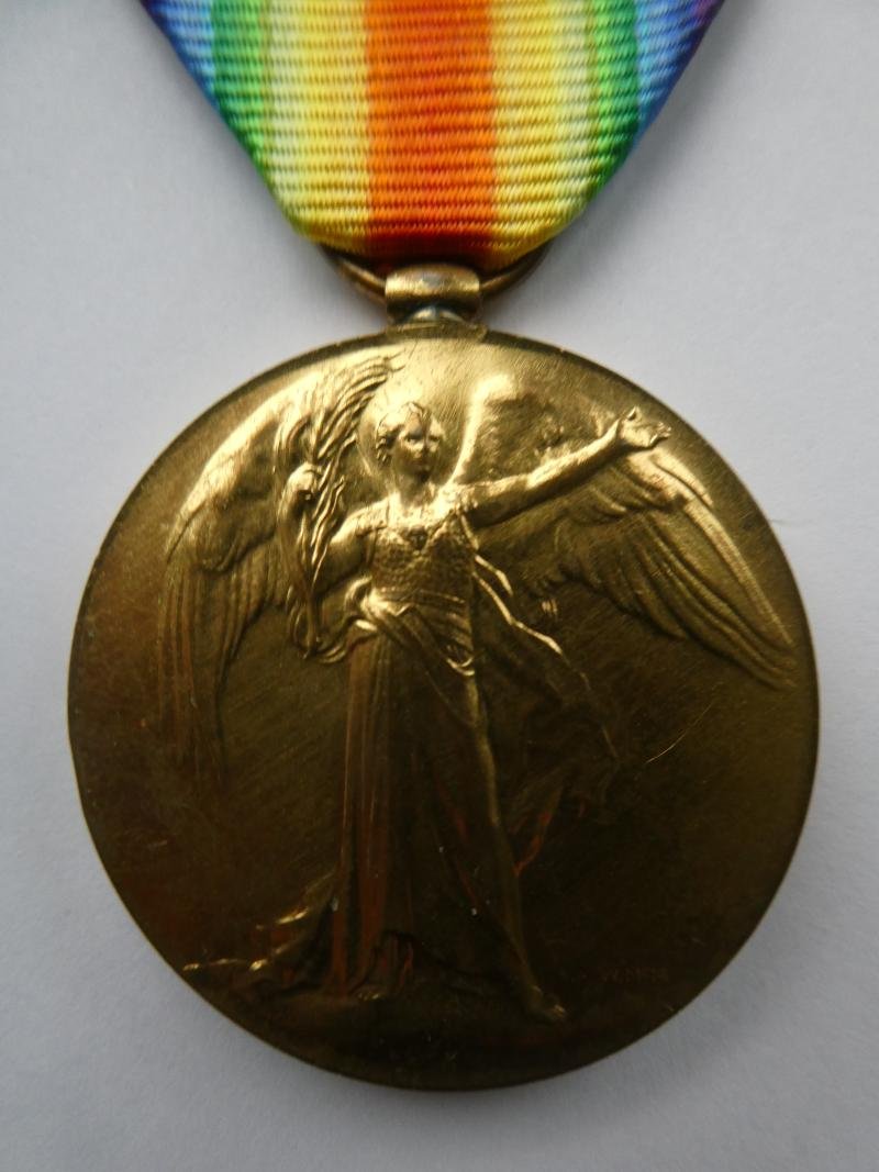 VICTORY MEDAL TO LINTOTT ROYAL ENGINEERS