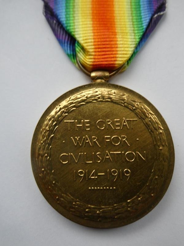 VICTORY MEDAL TO LINTOTT ROYAL ENGINEERS — image 2