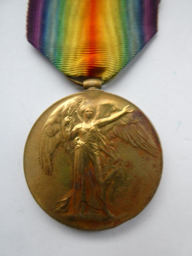 VICTORY MEDAL-TO AKAM-ROYAL ARMY MEDICAL CORPS
