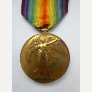 VICTORY MEDAL-TO AKAM-ROYAL ARMY MEDICAL CORPS