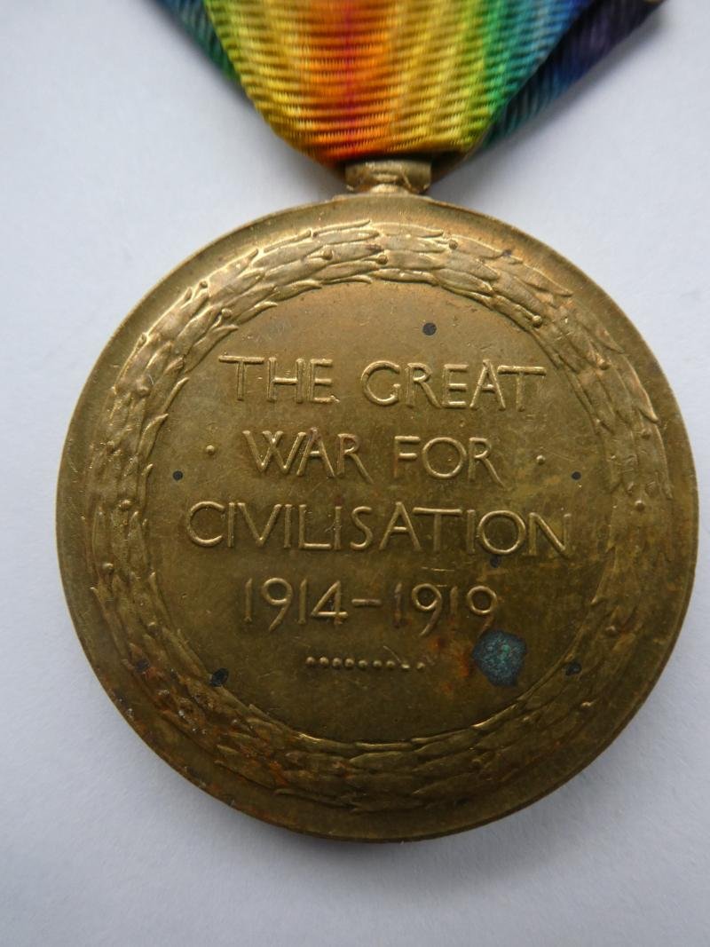 VICTORY MEDAL TO LOVELL-ROYAL ARTILLERY — image 2