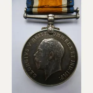 BRITISH WAR MEDAL TO CAPTAIN REGINALD JOSEPH WOOSTER-R.A.M.C. (ATTACHED RIFLE …