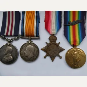 MILITARY MEDAL-MENTIONED IN DESPATCHES GROUP OF FOUR TO FREEMAN-46TH DIVISIONAL …