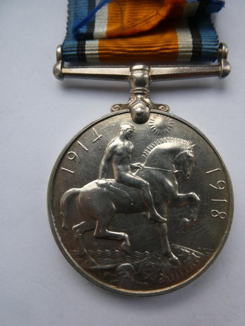 BRITISH WAR MEDAL TO CAPTAIN ARTHUR NEVILLE SUGGIT-3RD GLOUCESTER REGT -MENTIONED IN DESPATCHES — image 2