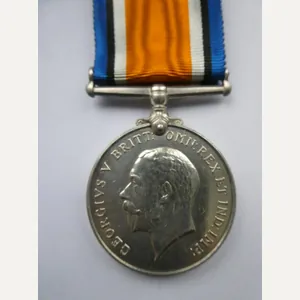 BRITISH WAR MEDAL-TO FREDERICK JAMES SPOONER-COMMISSIONED INTO THE 3RD NORFOLK …