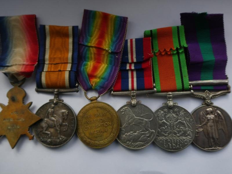 GROUP OF SIX TO CAPTAIN CHARLES ROBERT GENT-1/5TH BATTALION NORFOLK REGT -AND ROYAL ARMY SERVICE CORPS — image 2