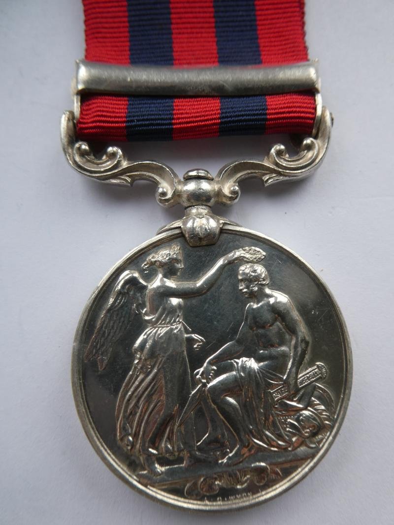INDIA GENERAL SERVICE MEDAL-CLASO BURMA 1887-89 (1854) TO WADKIN-NORFOLK REGT — image 2