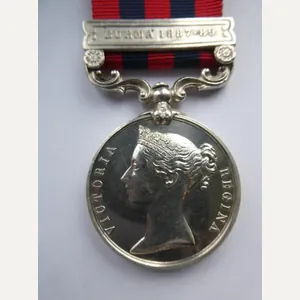 INDIA GENERAL SERVICE MEDAL-CLASO BURMA 1887-89 (1854) TO WADKIN-NORFOLK REGT