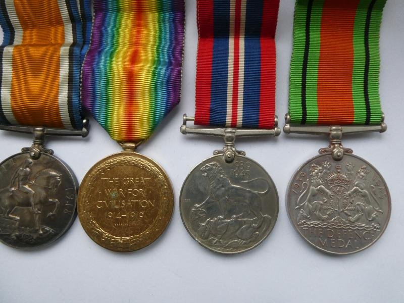 GROUP OF FOUR TO LIEUT HUGH ELGAR AMES-NORFOLK REGT — image 2