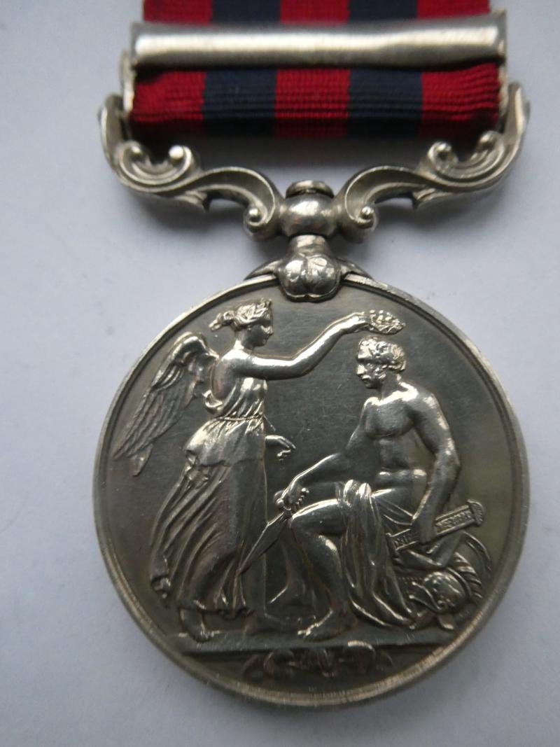 INDIA GENERAL SERVICE MEDAL CLASP BURMA 1887-89 TO BRINKLEY-NORFOLK REGIMENT — image 2