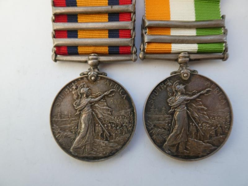 BOER WAR PAIR-TO PYE-NORFOLK REGIMENT — image 2