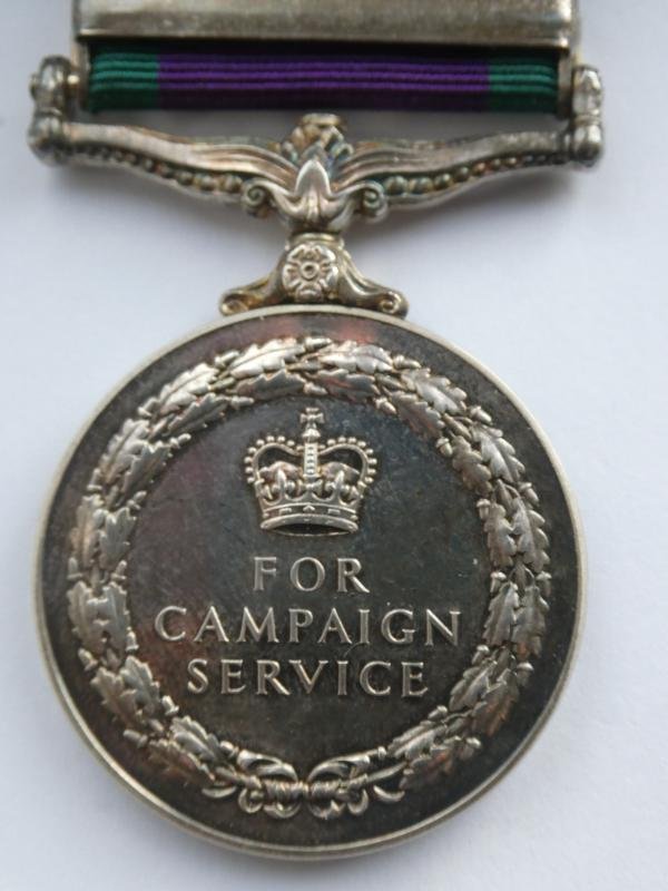 CAMPAIGN SERVICE MEDAL-NORTHERN IRELAND-TO SHARPE-ROYAL ARTILLERY — image 2