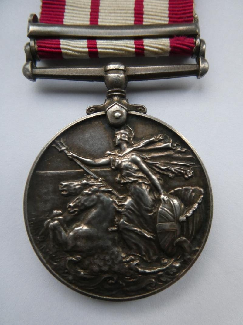 NAVAL GENERAL SERVICE MEDAL-CLASP PALESTINE 1945-48-TO ABEL ROYAL NAVY — image 2