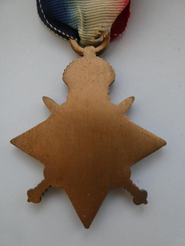 1914/15 STAR-NAME NEATLY ERASED- A GOOD SPACE FILLER — image 2