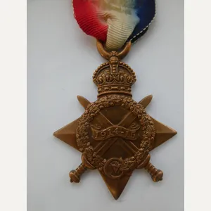 1914/15 STAR-NAME NEATLY ERASED- A GOOD SPACE FILLER