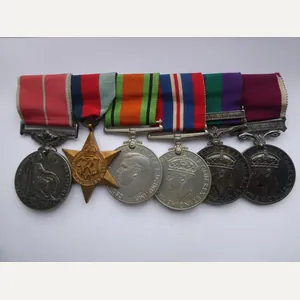 BRITISH EMPIRE MEDAL- LONG SERVICE GROUP OF SIX -TO MAJOR …