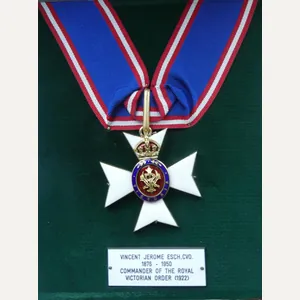 A FINE C.V.O.TO VINCENT JEROME ESCH-AN EMINENT ARCHITECT IN INDIA