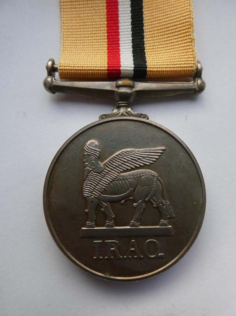 IRAQ MEDAL(OPERATION TELIC) MEDAL TO BRYAN -PRINCESS OF WALES ROYAL REGIMENT — image 2