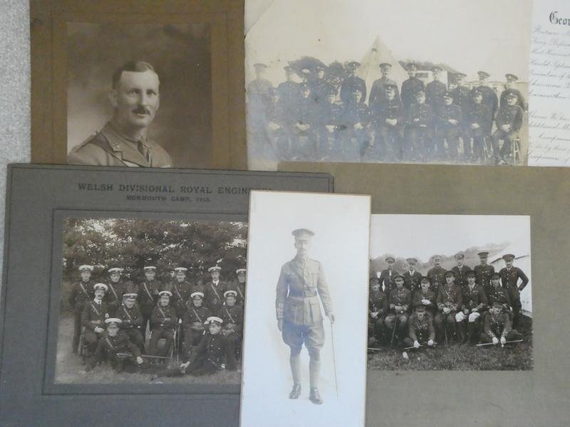 ORDER OF THE BATH (CIVIL DIVISION) COMPANIONS BADGE IN BOX OF ISSUE-WITH AN ARCHIVE OF ORIGINAL PHOTOS, DOCUMENTS,ETC-TO HAROLD SEPTIMUS BURN-CB,M.C.,T.D.-SERVED WITH THE WELSH DIVISIONAL ENGINEERS — image 3