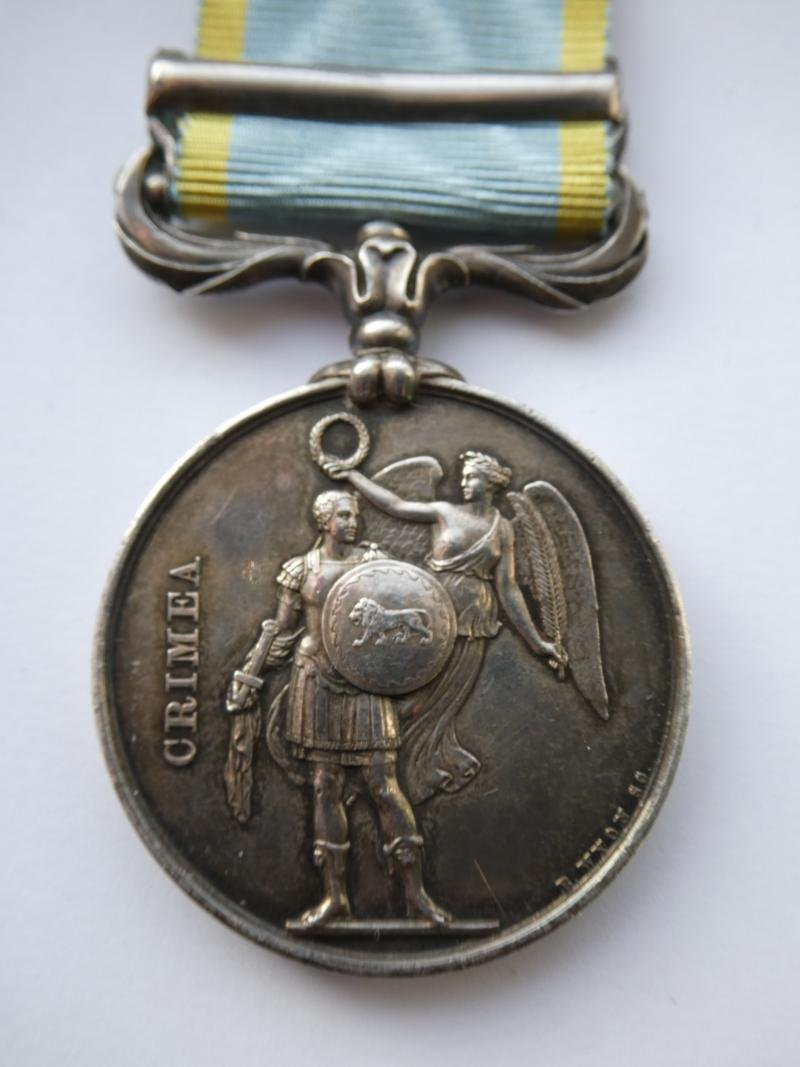 CRIMEA MEDAL CLASP INKERMAN-UN-NAMED AS ISSUED TO THE ROYAL NAVY — image 2