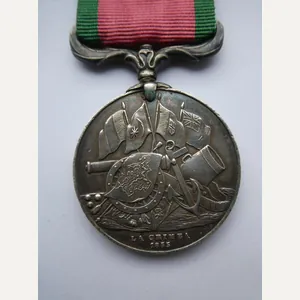 TURKISH CRIMEA MEDAL-(SARDINIAN ISSUE LA CRIMEA)
