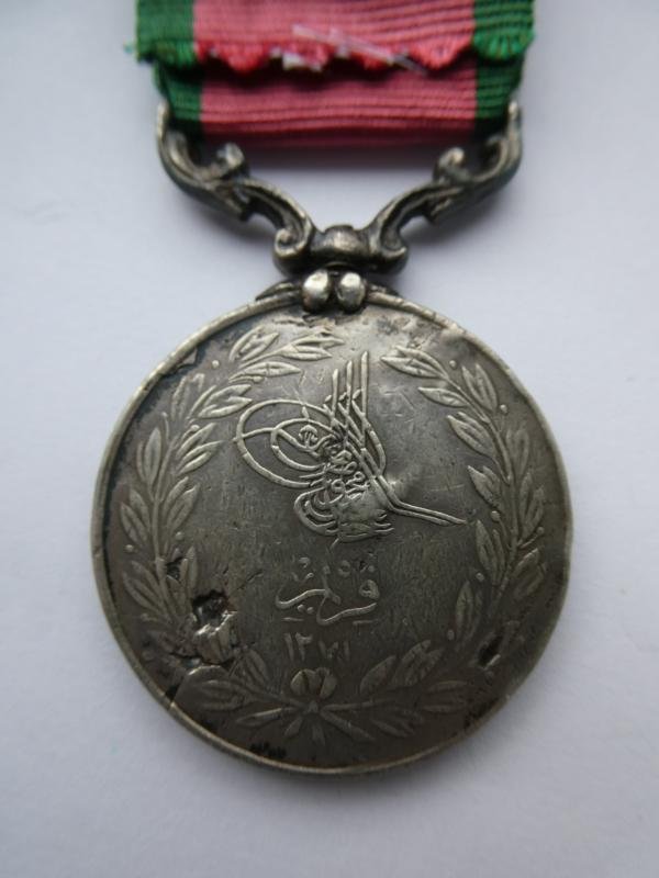 TURKISH CRIMEA MEDAL-BRITISH ISSUE CRIMEA — image 2