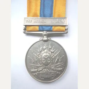 KHEDIVES SUDAN MEDAL-TO McCHRISTISON-CAMERON HIGHLANDERS