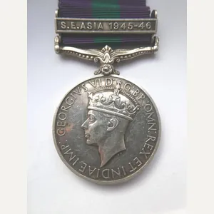 GENERAL SERVICE MEDAL-SOUTH EAST ASIA-TO DOBBIE-SEAFORTHS