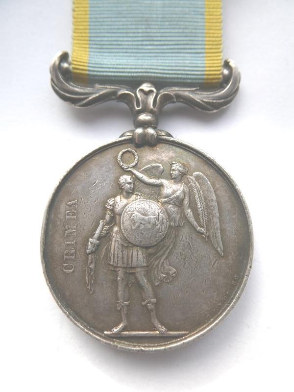 CRIMEA MEDAL-UNNAMED AS ISSUED TO THE ROYAL NAVY — image 2