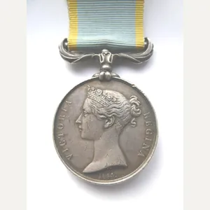CRIMEA MEDAL-UNNAMED AS ISSUED TO THE ROYAL NAVY