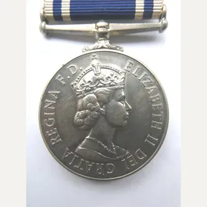 POLICE EXEMPLARY SERVICE MEDAL -WILLIAM J McFADDEN