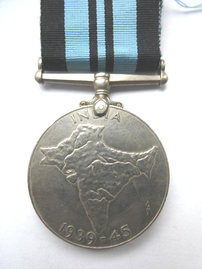 INDIA SERVICE MEDAL-1939/45 — image 2