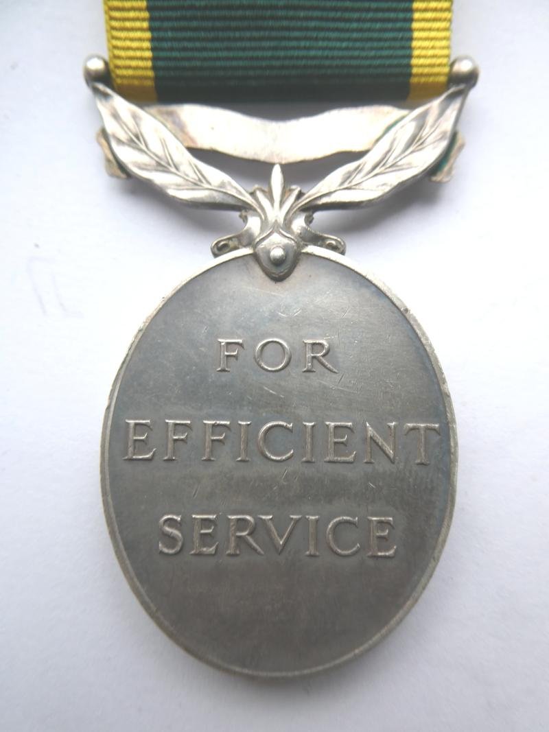 TERRITORIAL EFFICIENCY MEDAL-TO PRICE-7-ROYAL WELSH FUSILIERS-WOUNDED ON 14/06/1944 SERVING WITH THE HAMPSHIRE REGT — image 2
