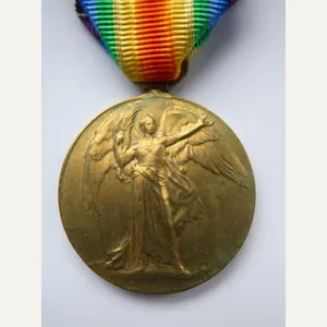 VICTORY MEDAL-TO DUNCAN-ROYAL SCOTS FUSILIERS-KILLED IN ACTION ON 22/08/1917