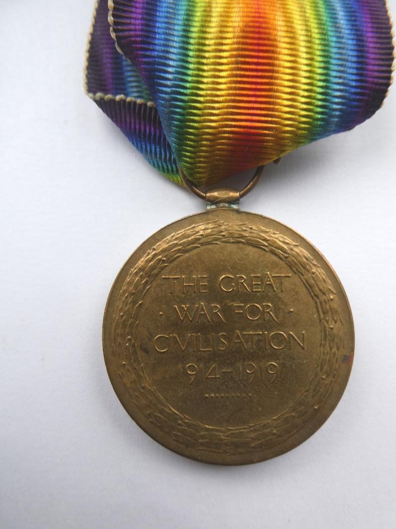 VICTORY MEDAL TO HAY-GORDON'S AWARDED THE MILITARY MEDAL-LONDON GAZETTE 26th APRIL 1917 — image 2