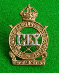 23rd. London Armoured Car Company.{ County of London Yeomanry }