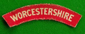Worcestershire Regiment.
