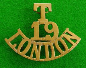 19th. County of London Battalion { St. Pancras }