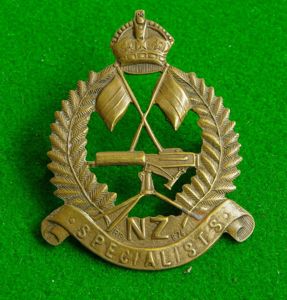 New Zealand - Reinforcements.