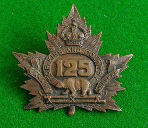 Canadian Infantry- C.E.F.