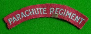 Parachute Regiment.