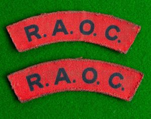 Royal Army Ordnance Corps.