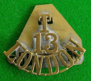 13th.County of London Battalion {Kensington}